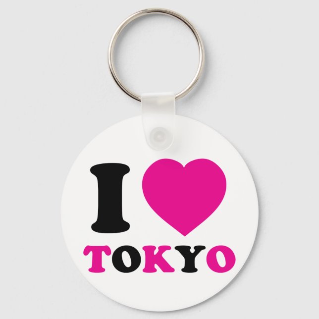 I Love Tokyo Keychain (Front)