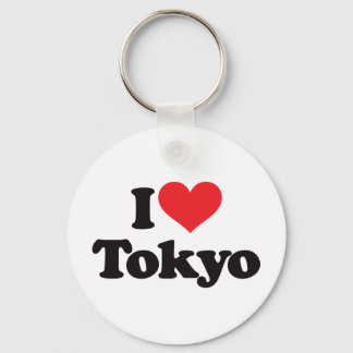 I Love Tokyo Keychain
