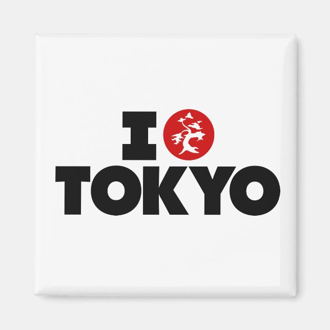 I Love Tokyo Magnet (Front)