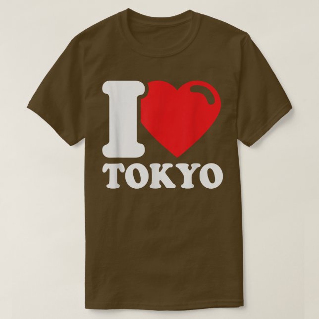 I Love Tokyo  T-Shirt (Design Front)