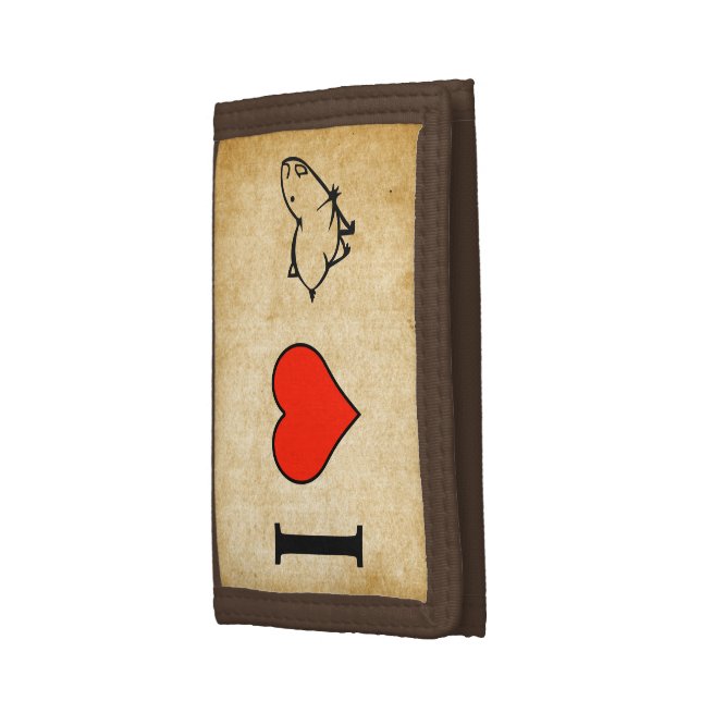 I Love Tom And Jerry Tri-fold Wallet (Side)