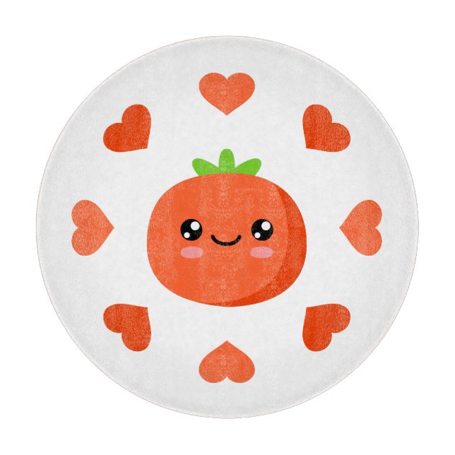 I love Tomatoes Cutting Board (Front)