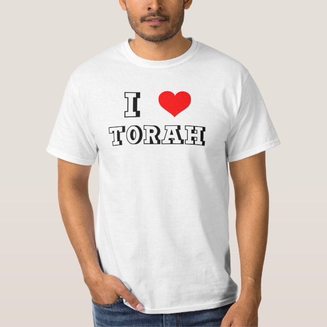 I Love Torah T-Shirt (Front)