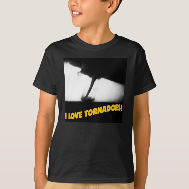 I Love Tornadoes!©  T-Shirt (Front)