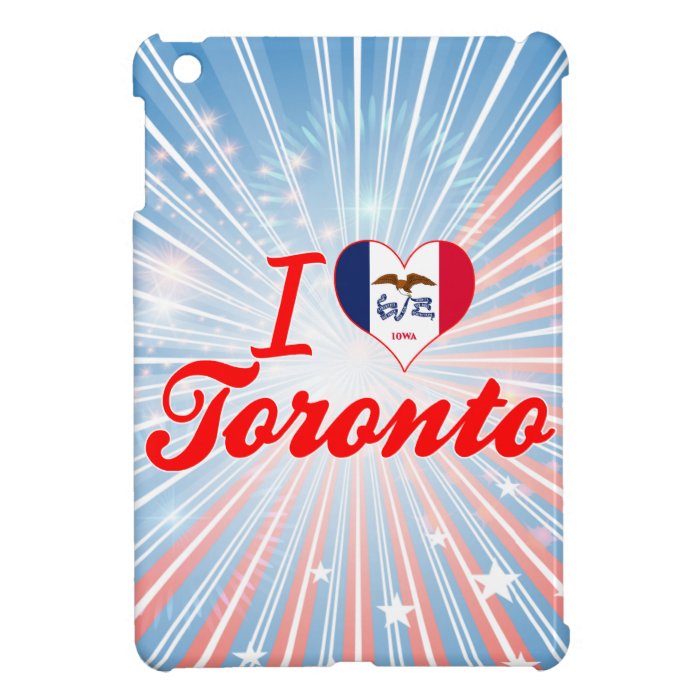 I Love Toronto, Iowa iPad Mini Covers