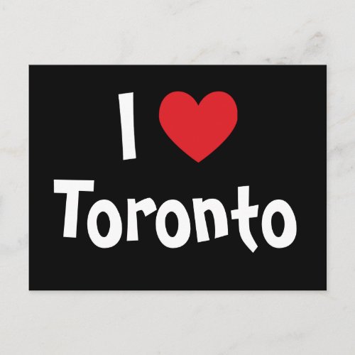 I Love Toronto Postcard