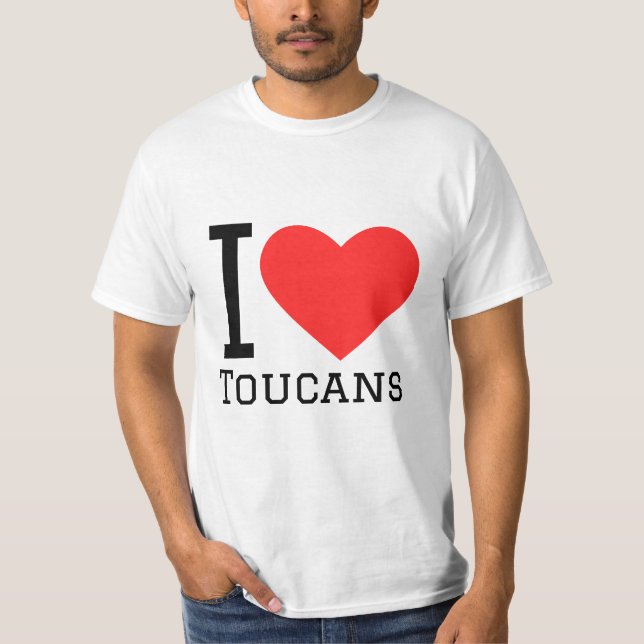 I love toucans T-Shirt (Front)