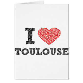 I Love Toulouse Cards