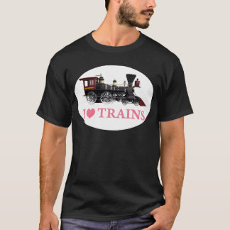 I Love Trains T-Shirt