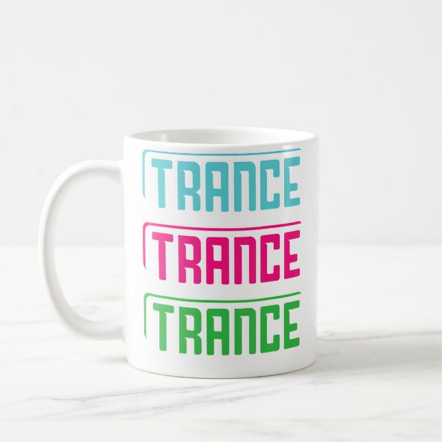 I Love Trance Coffee Mug (Left)
