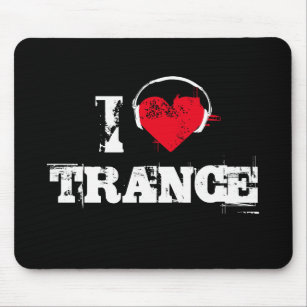 I love trance mouse pad
