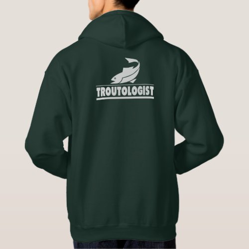 I Love Trout Fishing Hoodie