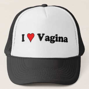 I Love Trucker Hat