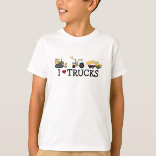 I Love Trucks T-Shirt