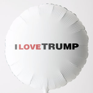 I Love Trump Balloon