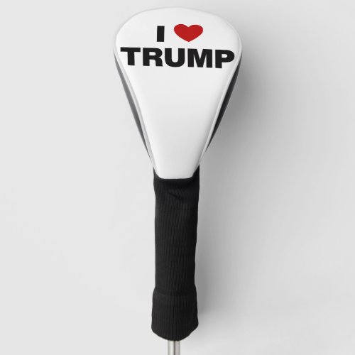 I Love Trump Golf Head Cover