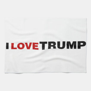 I Love Trump Kitchen Towel