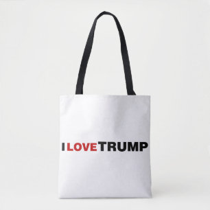 I Love Trump Tote Bag