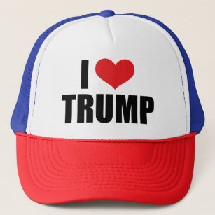 I Love Trump Trucker Cap
