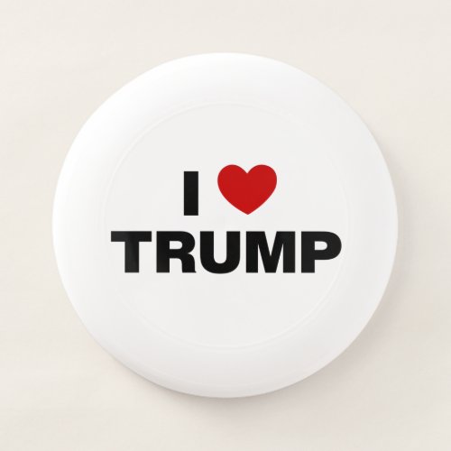 I Love Trump Wham_O Frisbee
