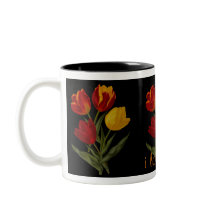 i love tulip mug