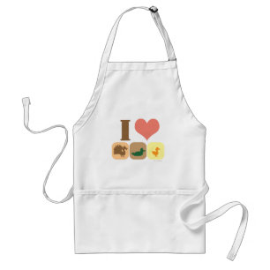 I Love Turducken! Adult Apron