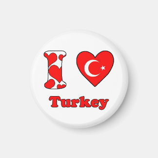I love Turkey magnet