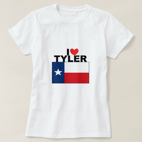 I Love Tyler TX T_Shirt