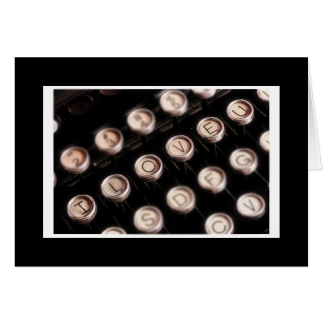 I Love U (Front Horizontal)