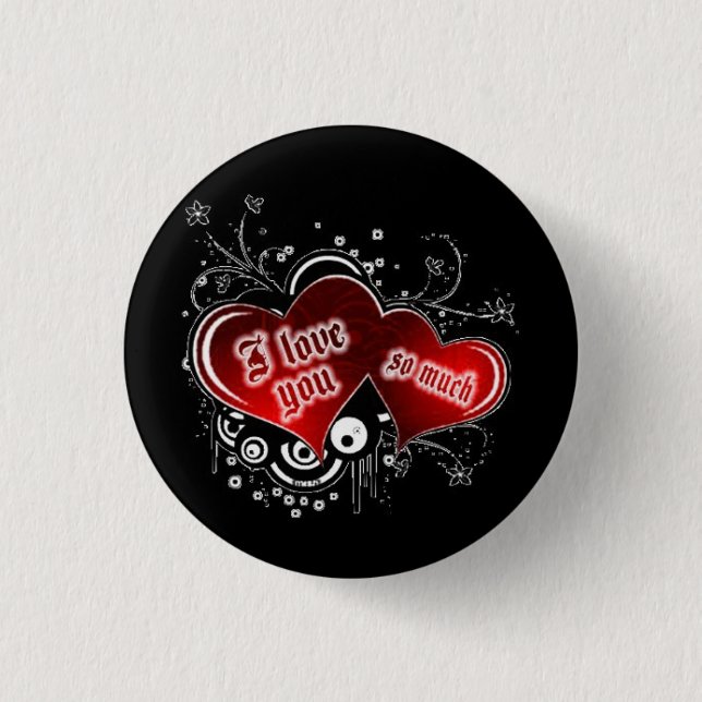 i love u button (Front)