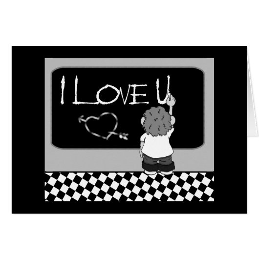 I Love U Cards (Front Horizontal)