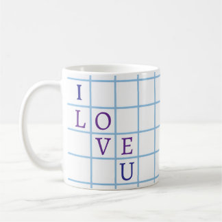 "I love u" Coffee Mug