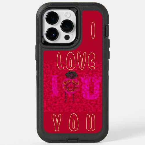I love U Nakupenda Sana Swahili Meaning Valentine  OtterBox iPhone 14 Pro Max Case