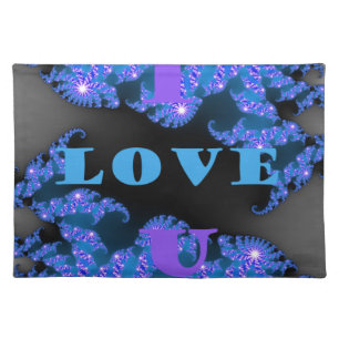 I Love U.png Placemat