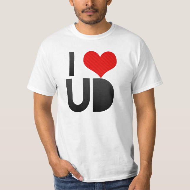 I Love UD T-Shirt (Front)