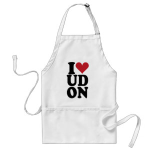 I-Love-UDON Adult Apron