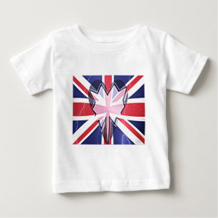 "I Love UK" Art Print Baby T-Shirt