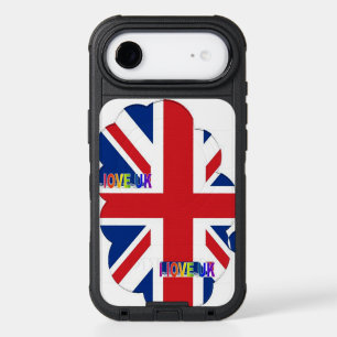 I Love UK Art Print iPhone 17 Air Case