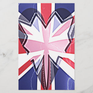 "I Love UK" Art Print Stationery