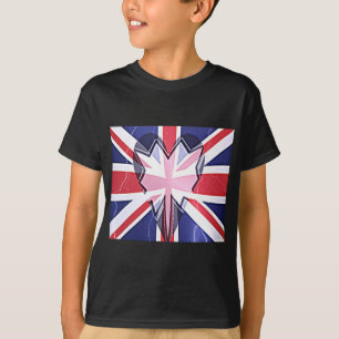 "I Love UK" Art Print T-Shirt