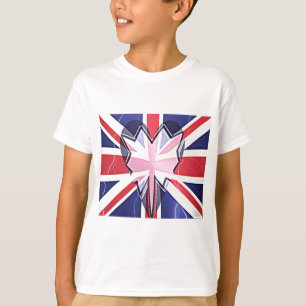 "I Love UK" Art Print T-Shirt