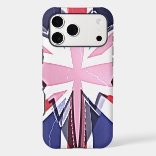 I Love UK Art Print Union Jack Rhythm & British iPhone 17 Pro Max Case