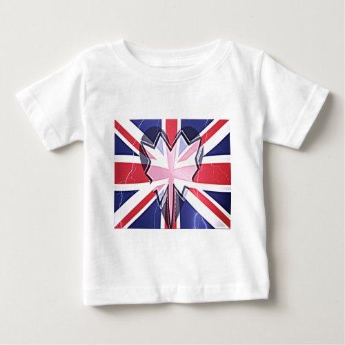 I Love UK Baby T_Shirt