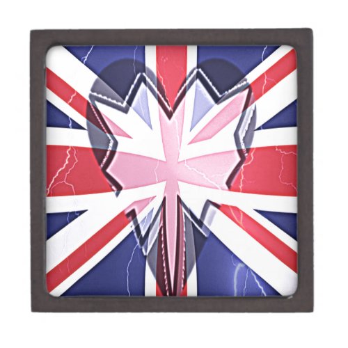 I Love UK Keepsake Box