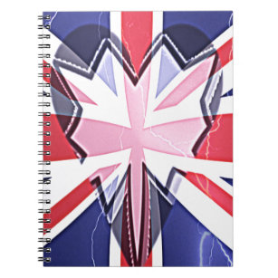 I Love UK Notebook