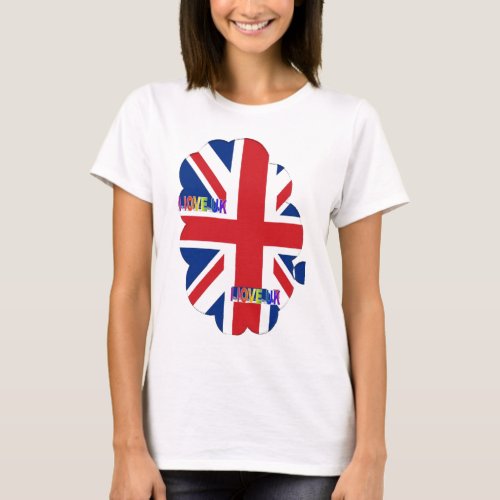 I LOVE UK T_Shirt