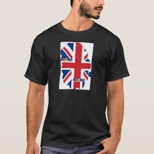 I LOVE UK T_Shirt