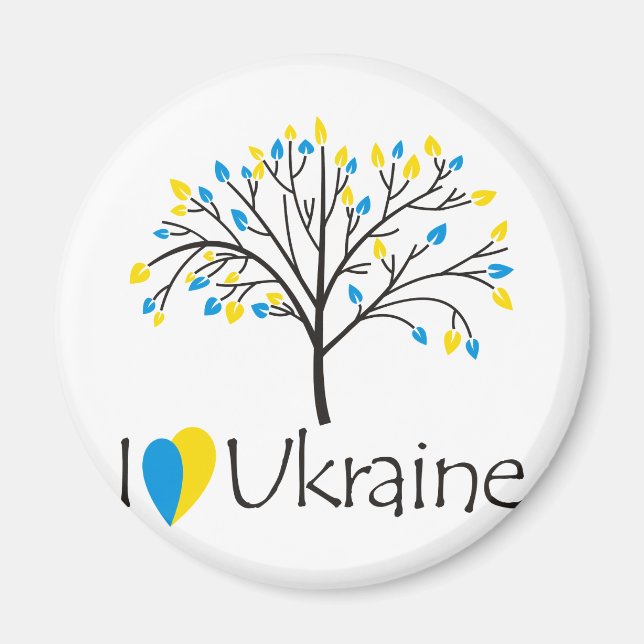 I love Ukraine Magnet (Front)