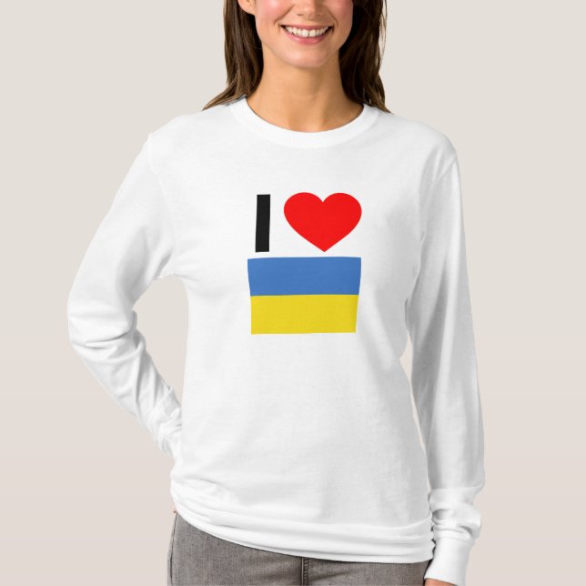 i love ukraine T-Shirt (Front)