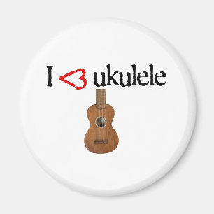 I love ukulele magnet